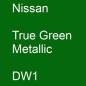 Preview: Nissan, True Green Metallic, DW1.